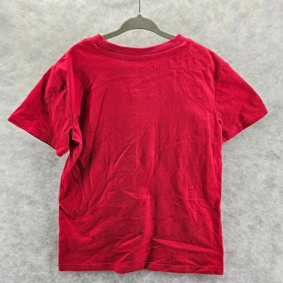 Champion T Shirt Red Authentic Athleticwear Size Youth Small EUC - Picture 4 of 6